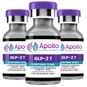 GLP-2 T 15mg Multi Pack Peptides by Apollo Peptide Sciences